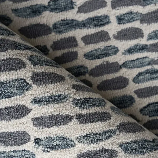 Ink Blot Hand Tufted Rug