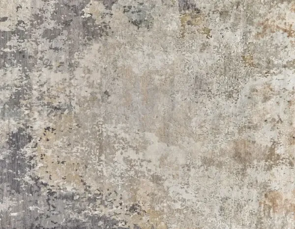 Casey Hand Knotted Rug, Taupe/Gray