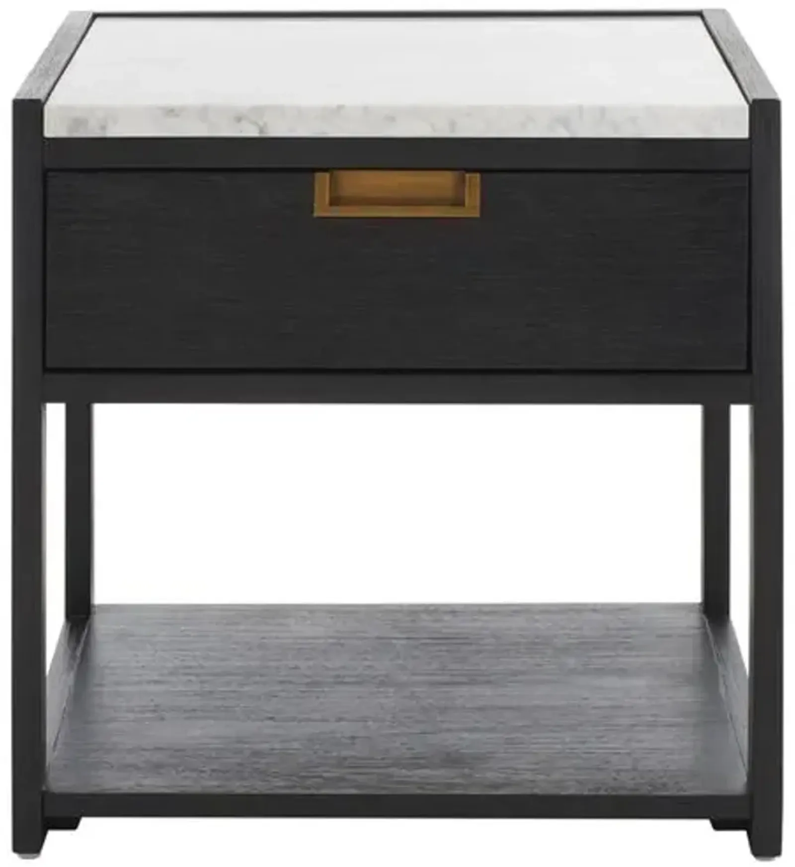 Hestia Marble Top 1-Drawer Nightstand