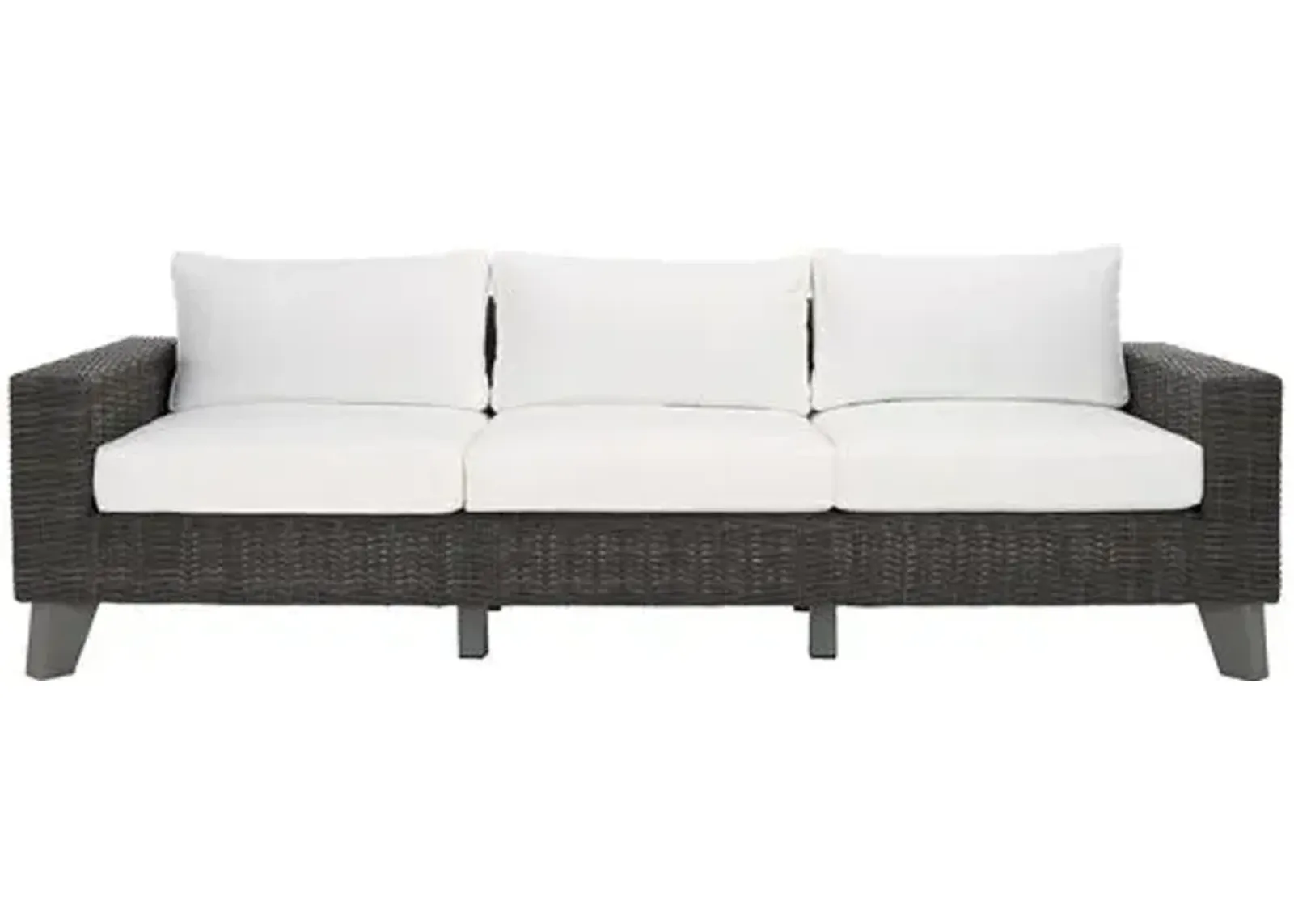 Aelwyn Wicker Patio Sofa