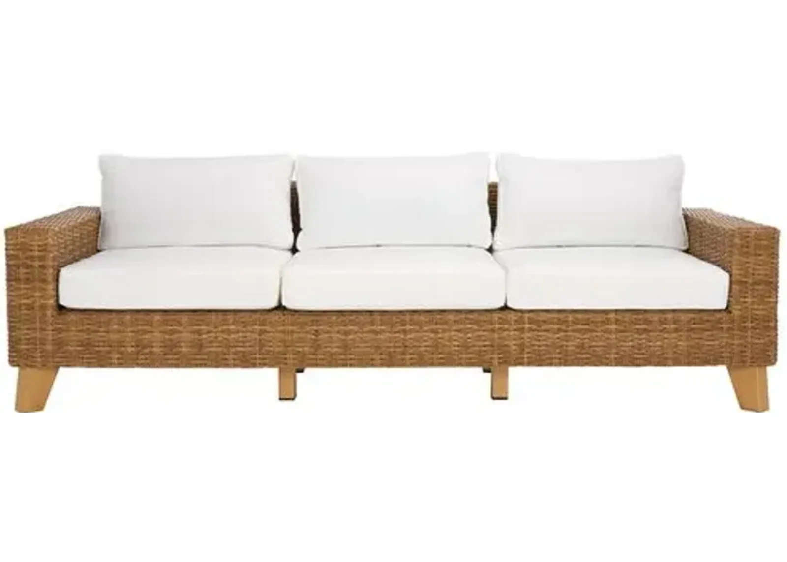 Aelwyn Wicker Patio Sofa