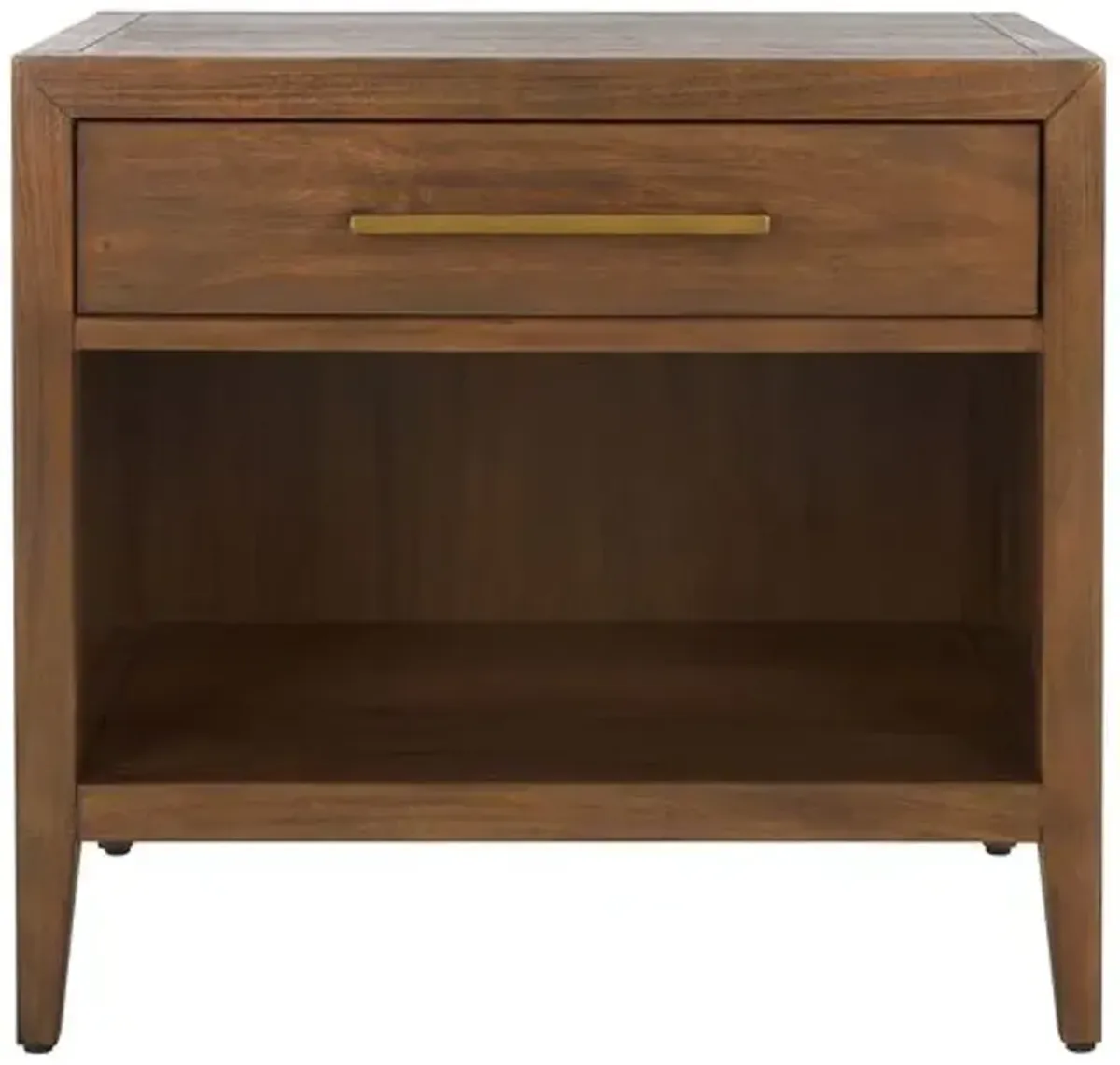 Romilly 1 Drawer Wood Nightstand