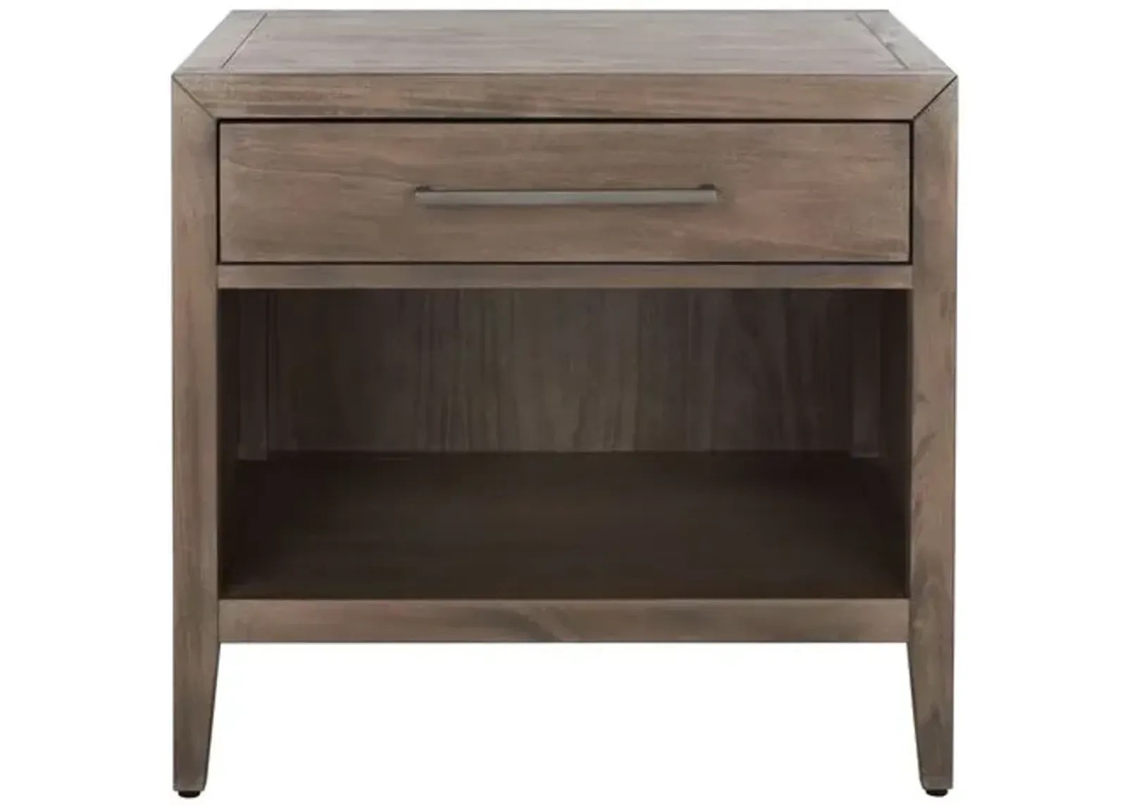 Romilly 1 Drawer Wood Nightstand