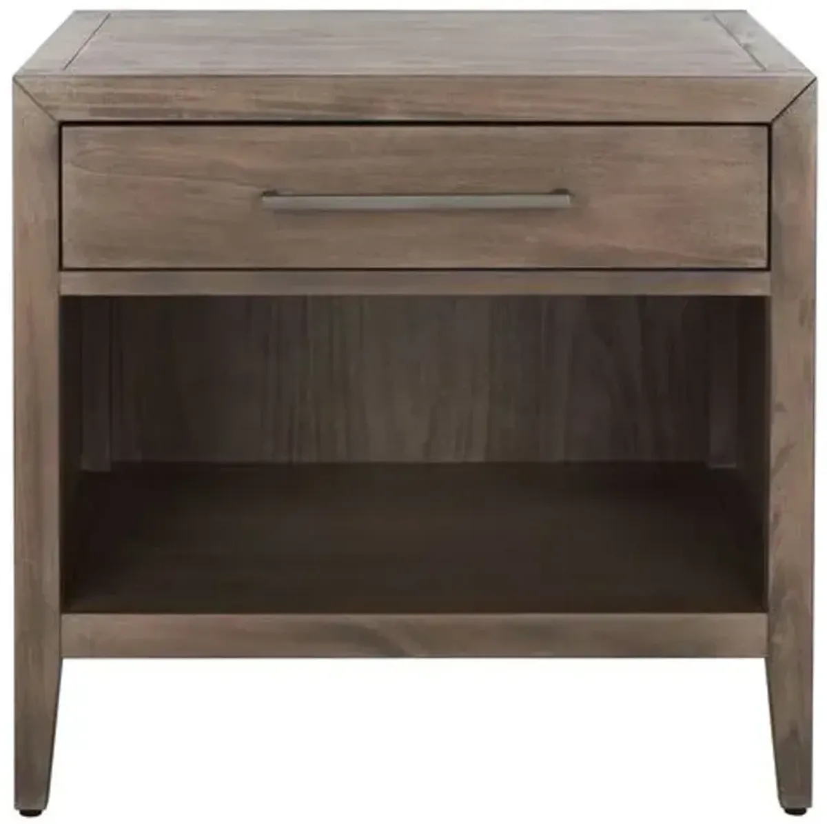 Romilly 1 Drawer Wood Nightstand