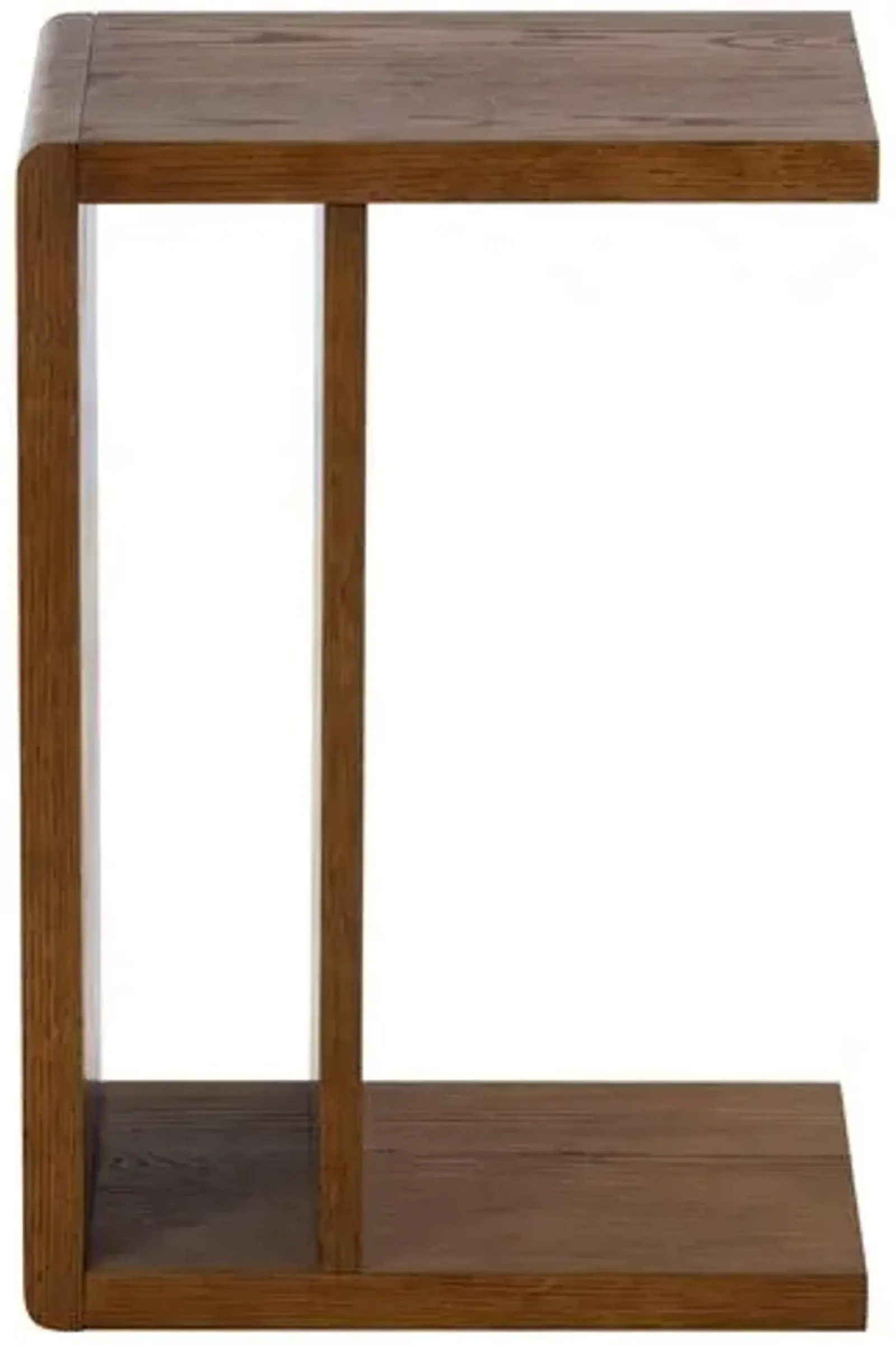 Aveline Wood C Side Table - Brown