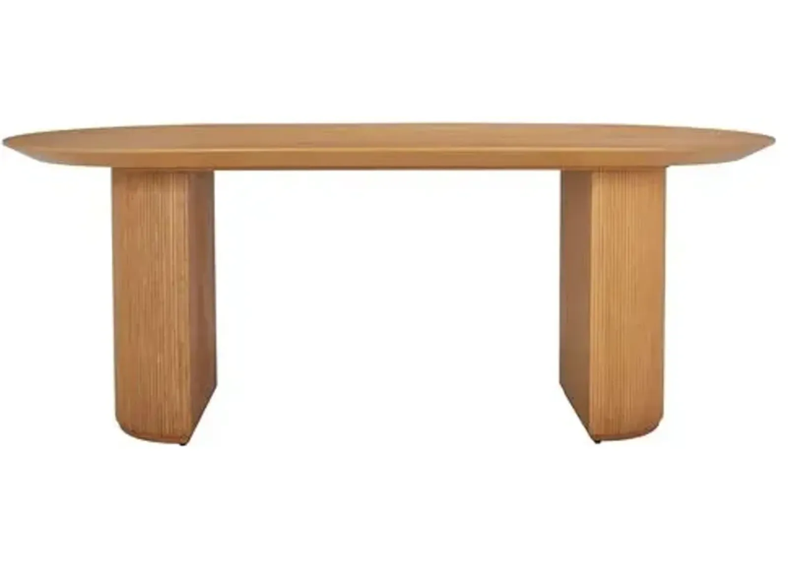 Xenia Wood 78.7 Dining Table