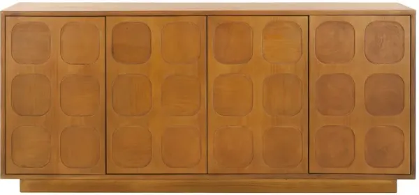 Usha Wood Sideboard, Natural