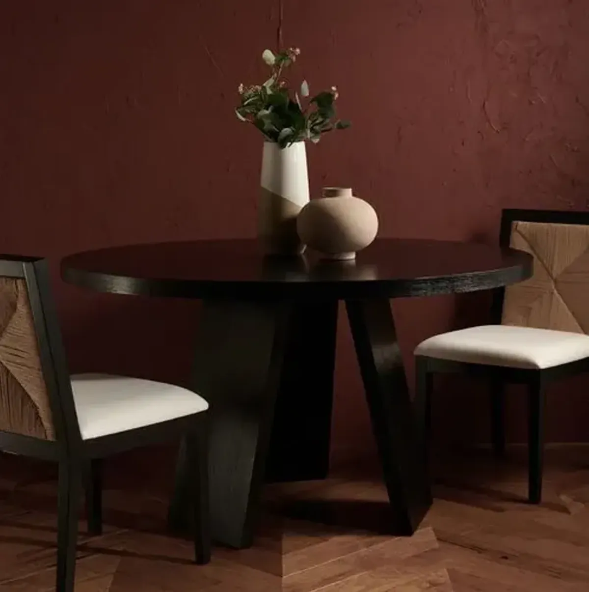 Calla 54" Round Wood Dining Table