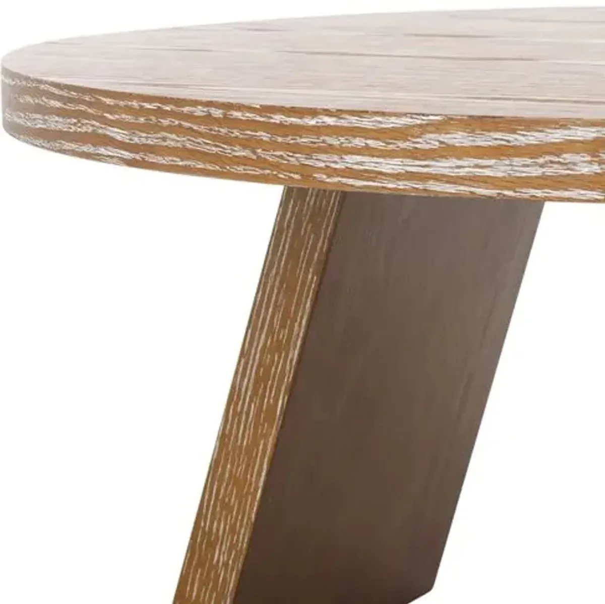 Calla Wood Coffee Table - Brown