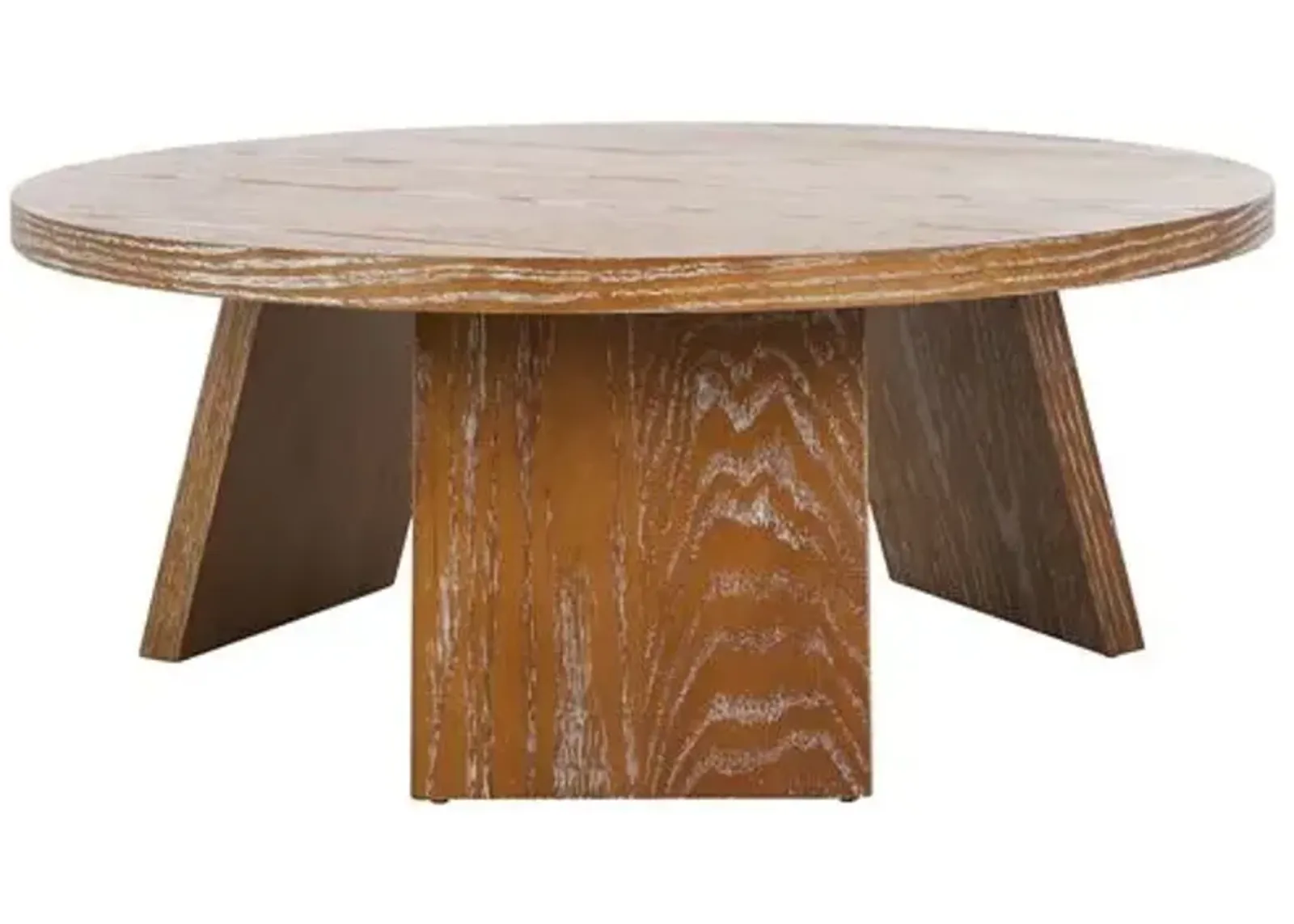 Calla Wood Coffee Table - Brown