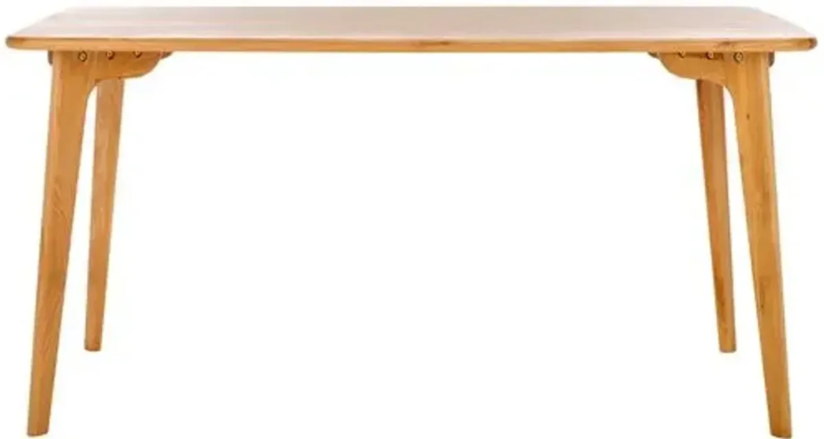 Kalila Wood Dining Table - Natural