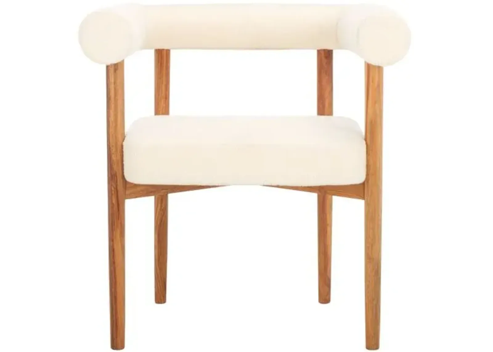 Pallas Dining Chair - White/Natural