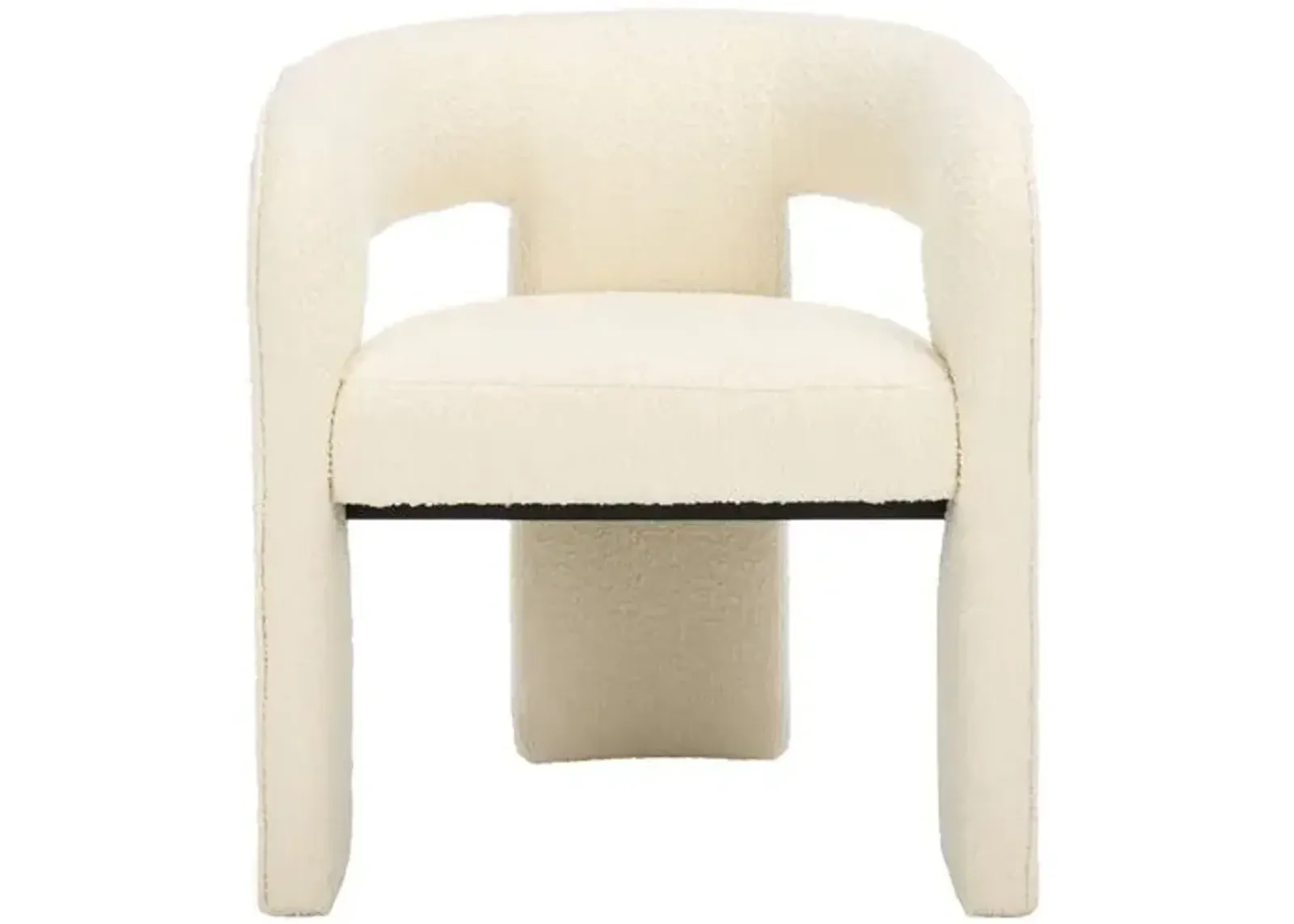 Wisteria 3 Leg Dining Chair - White