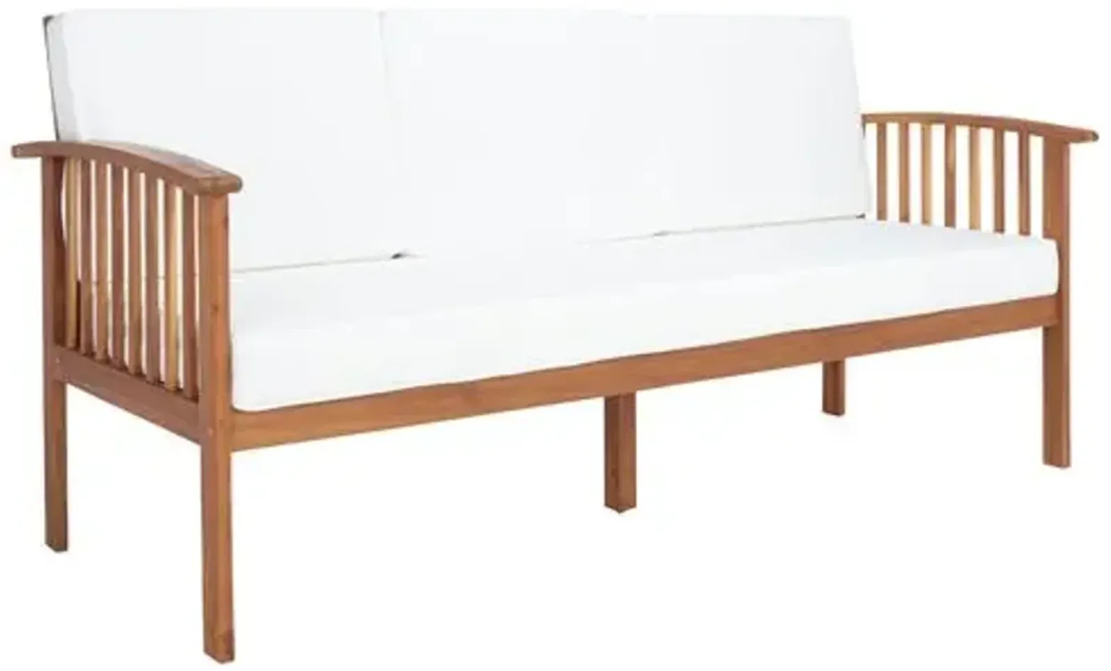 Dashiell Outdoor Bench - Natural/Beige