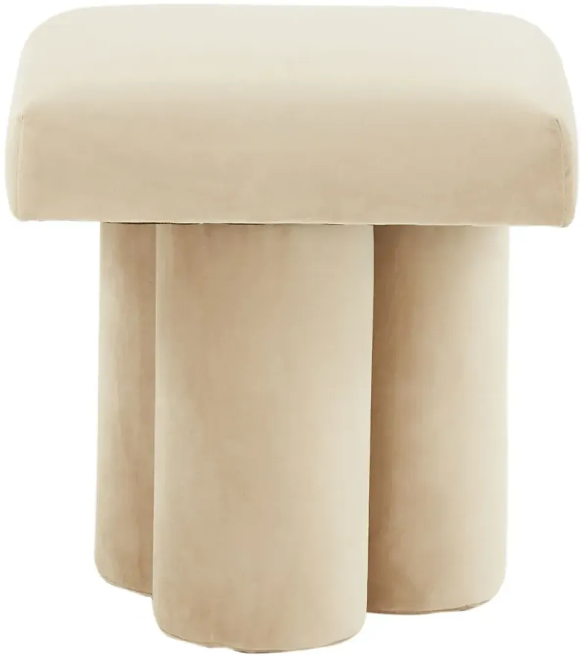 Halden Velvet Ottoman