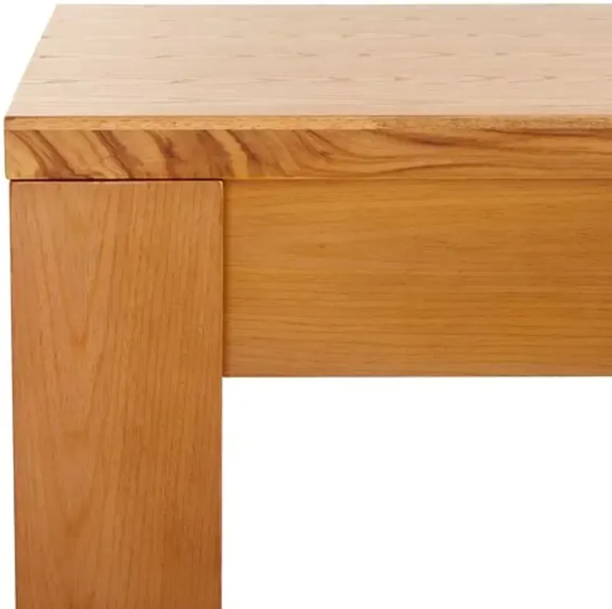 Niven Wood Desk - Natural - Brown