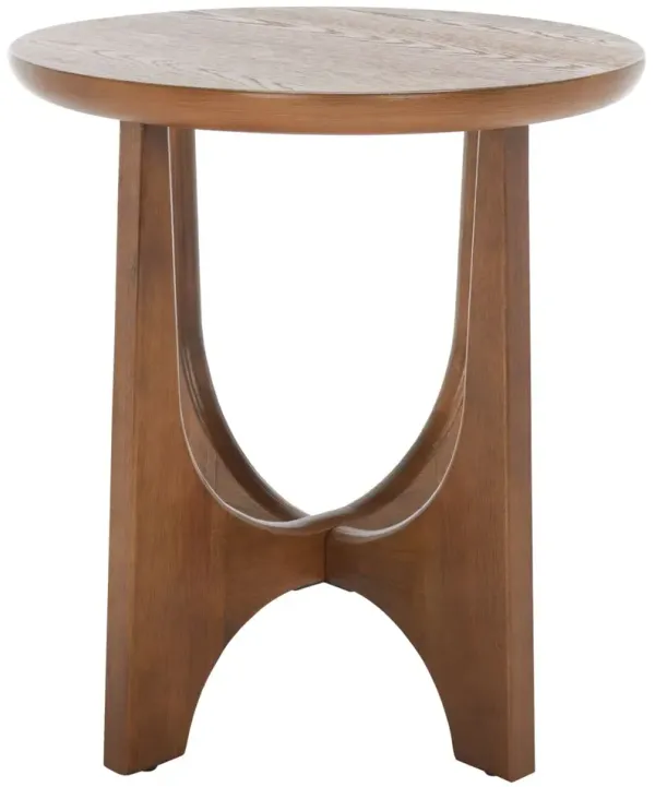 Zinnia Wood Accent Table