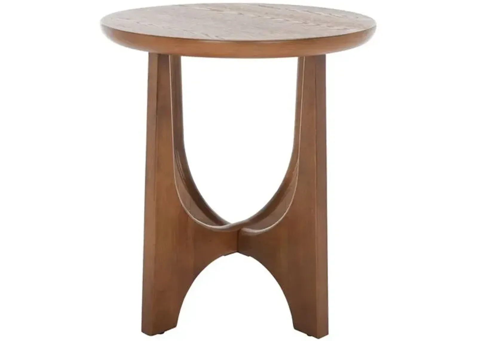 Zinnia Wood Accent Table - Brown - 22Hx20Wx20D in