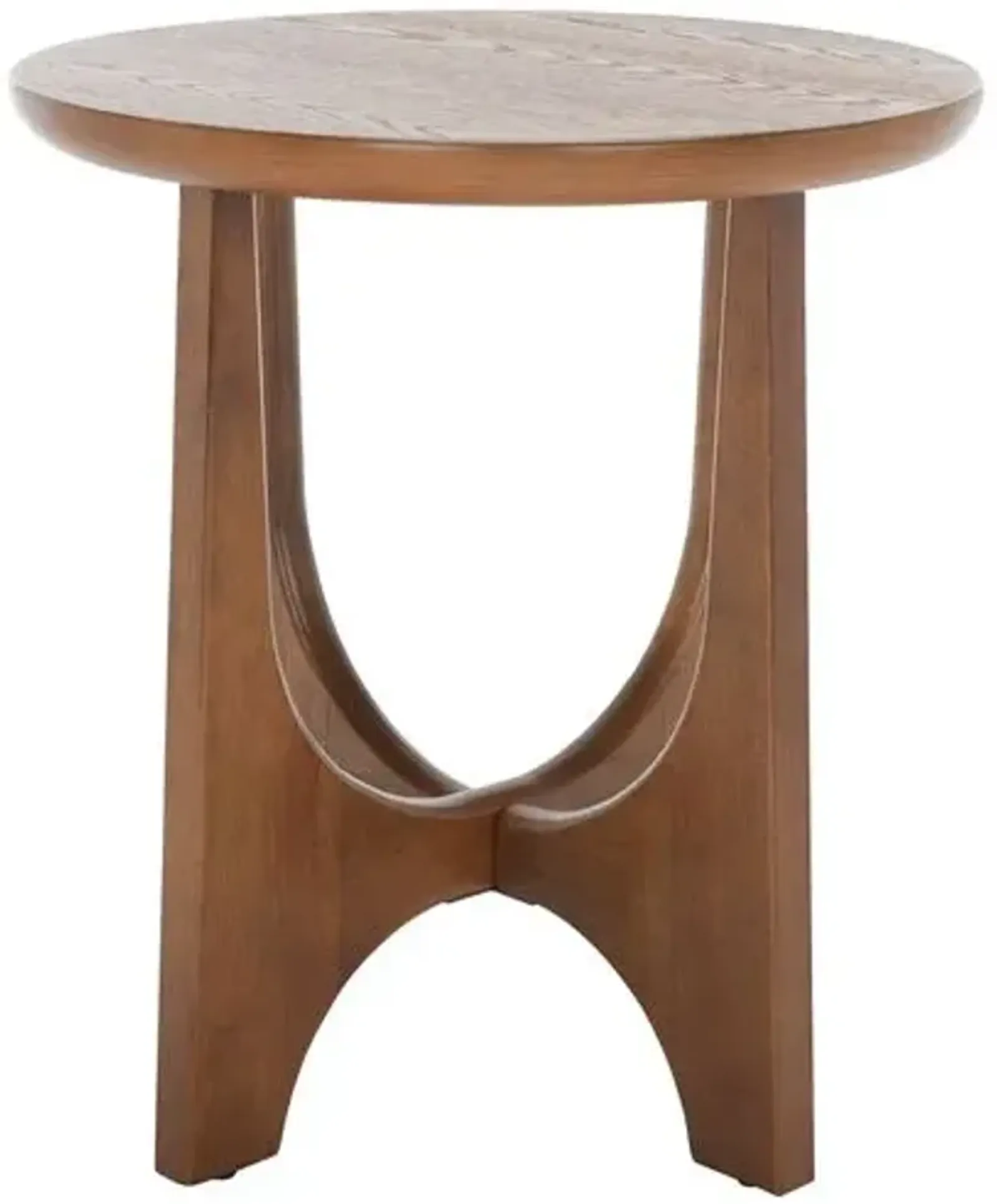 Zinnia Wood Accent Table - Brown - 22Hx20Wx20D in