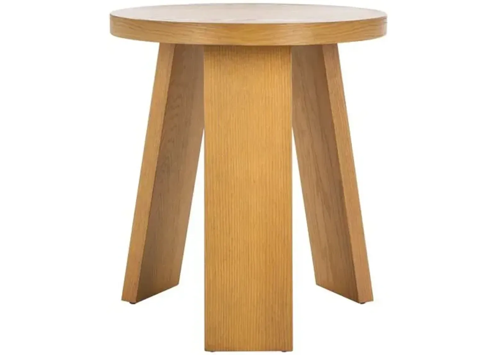 Delphina Wood Accent Table - Brown - 22Hx20Wx20D in