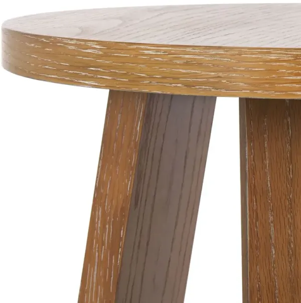 Delphina Wood Accent Table