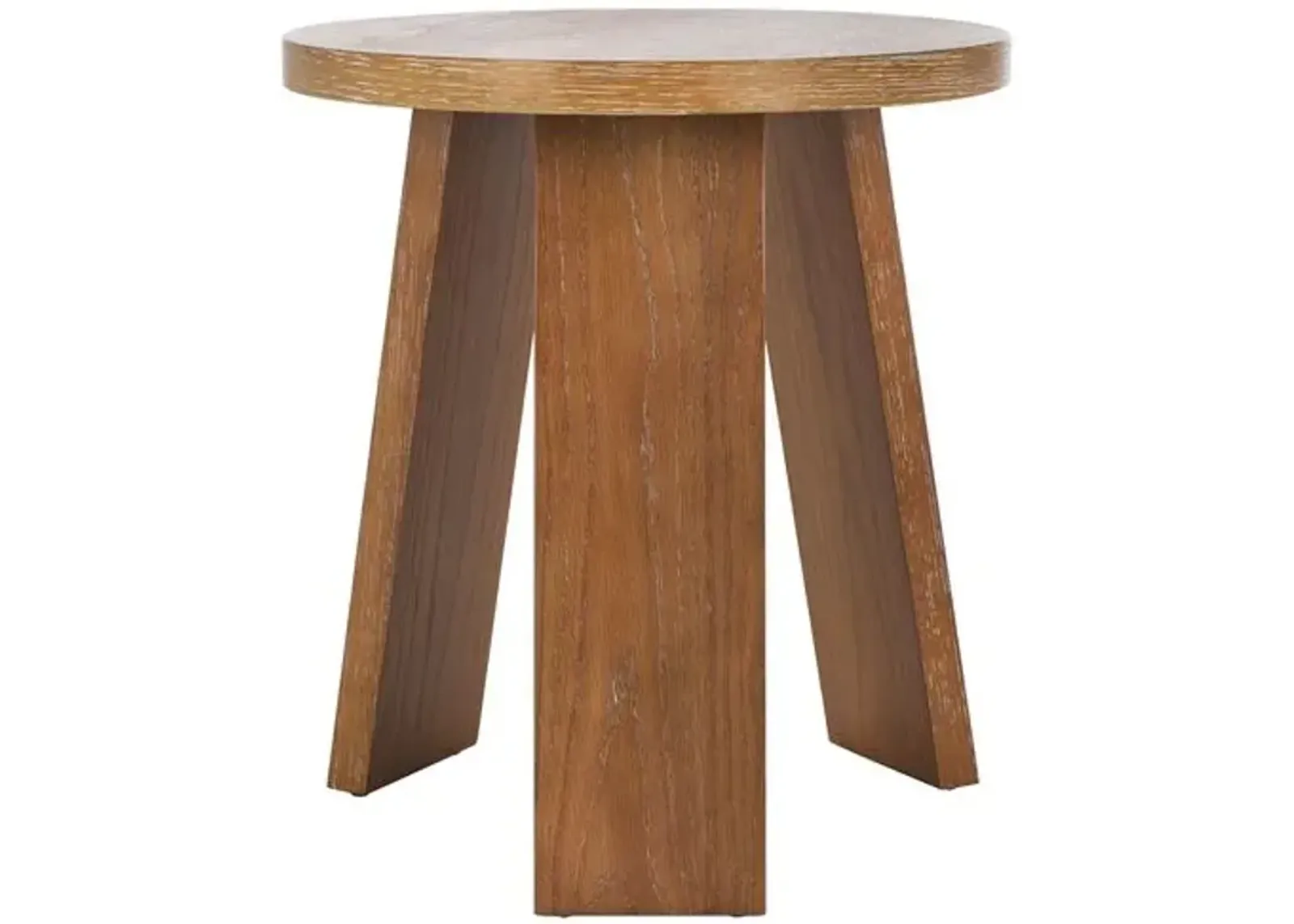 Delphina Wood Accent Table - Brown - 22Hx20Wx20D in