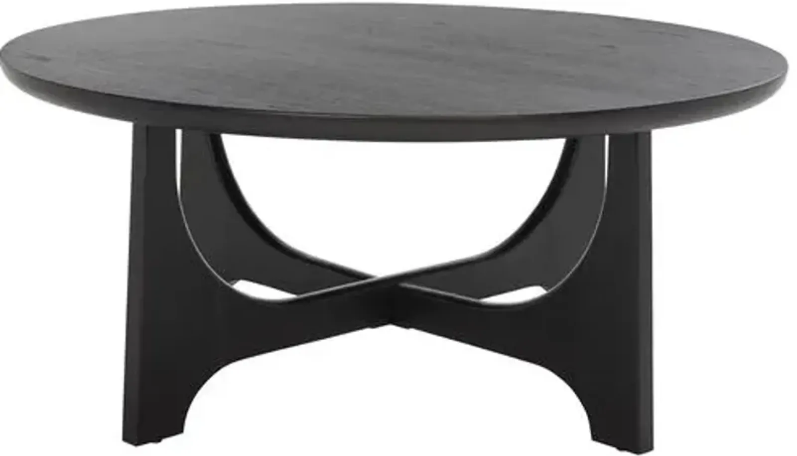 Zinnia Wood Coffee Table - Black