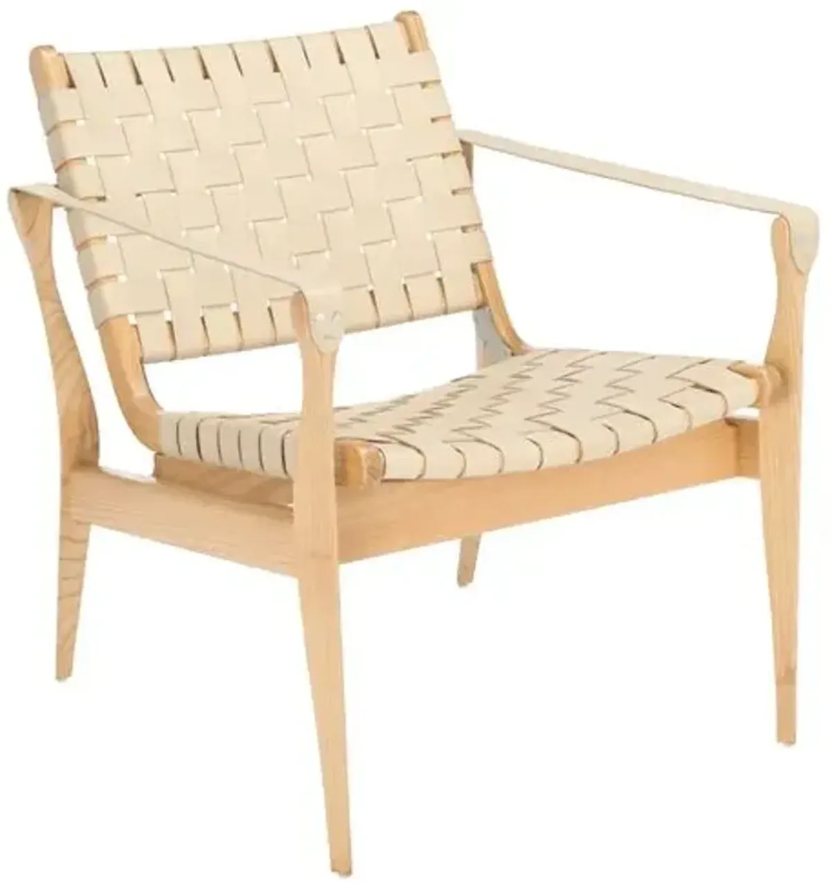 Kael Safari Chair - White