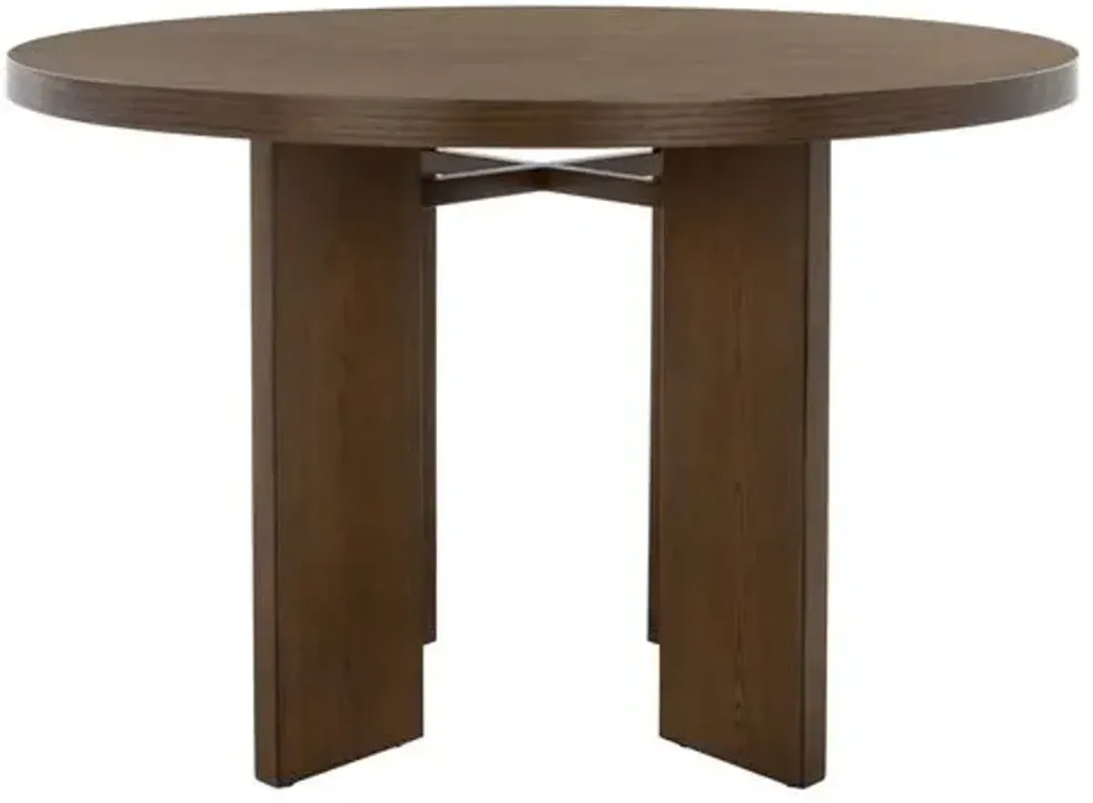 Fable Round Wood Dining Table