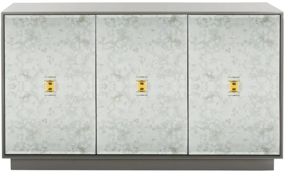 Dariela Eglomise Sideboard, Grey