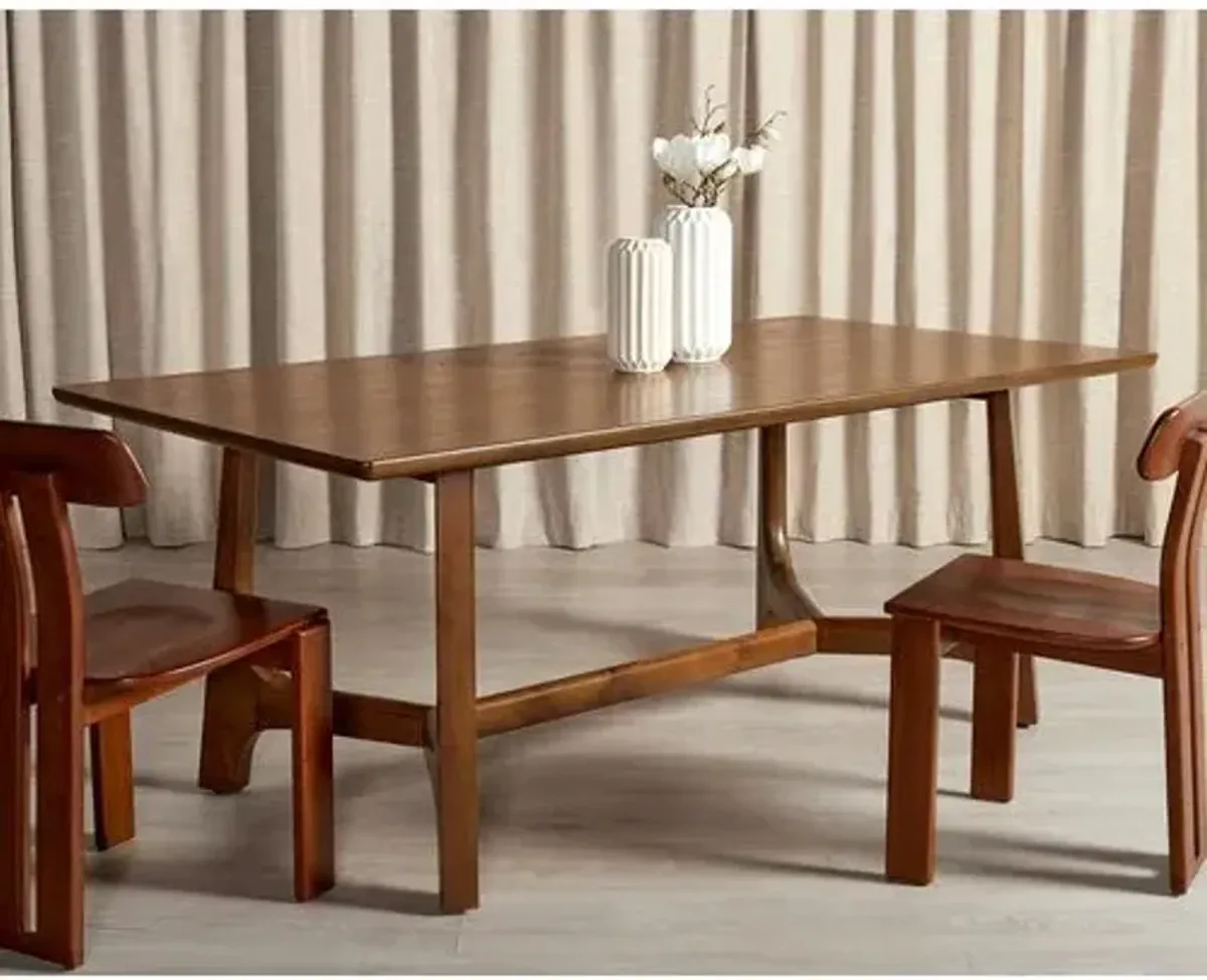 Galatea Wood Rectangle Dining Table