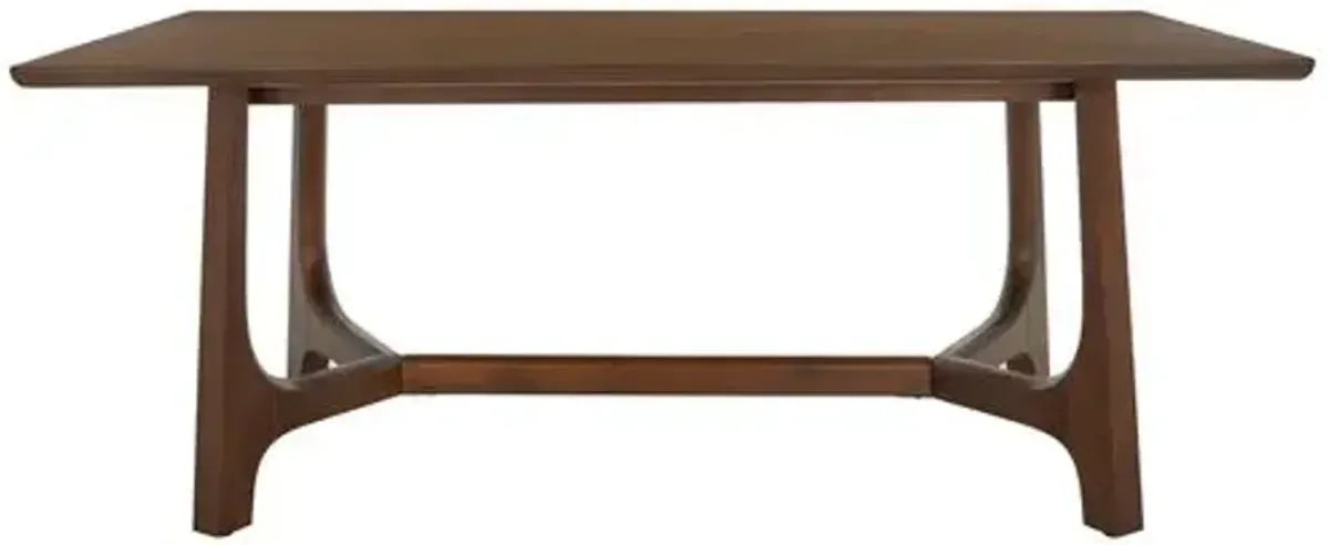 Galatea Wood Rectangle Dining Table