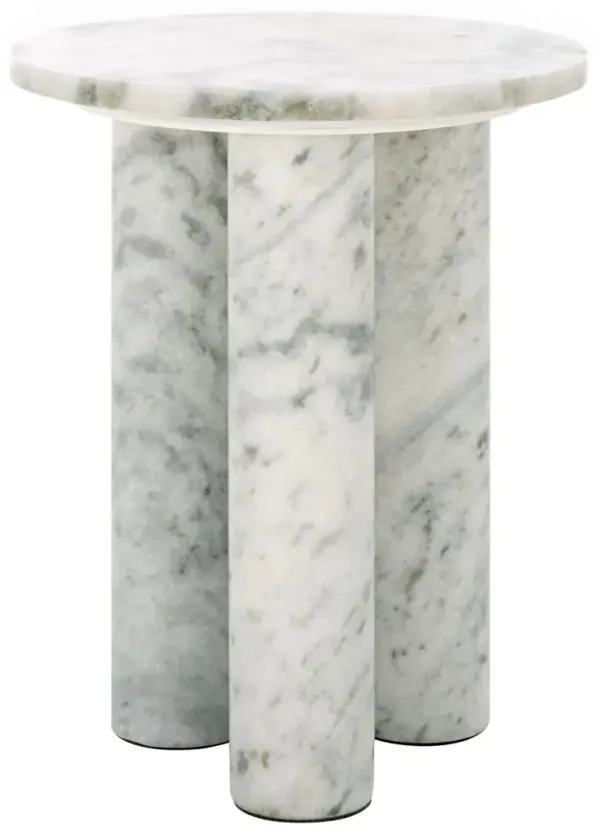 Nashan Marble Accent Table