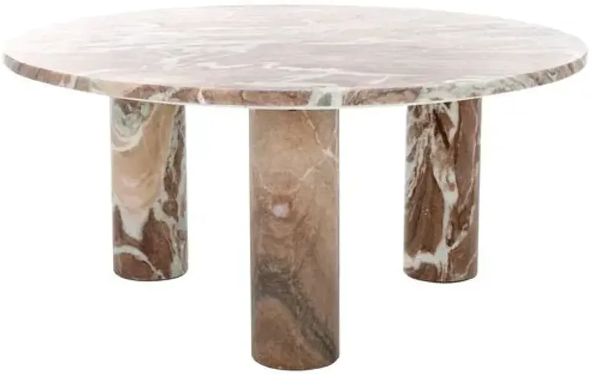 Nashan Marble Coffee Table - Multi