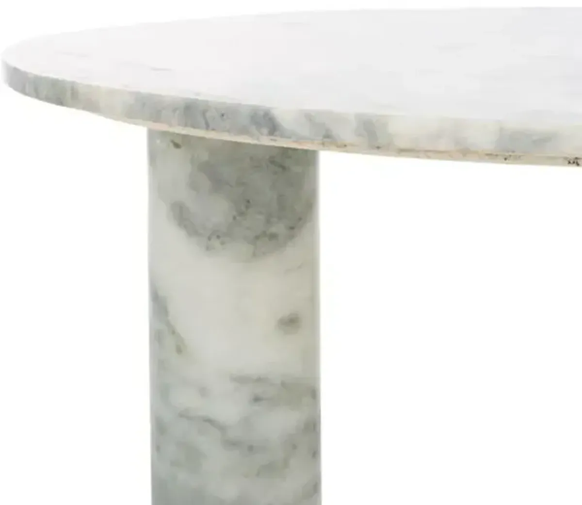 Nashan Marble Coffee Table - White