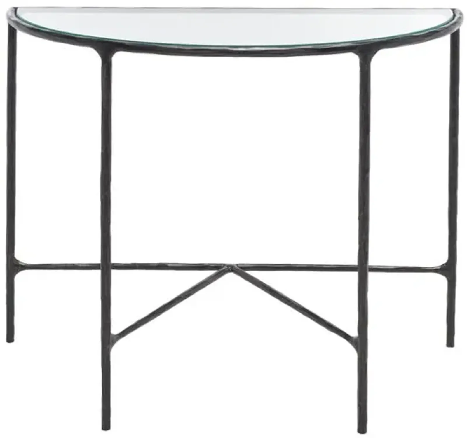 Gracelyn Forged Metal Console Table - Black