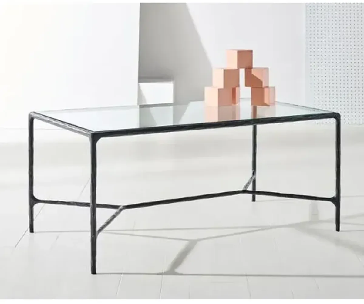 Gracelyn Metal Coffee Table - Black