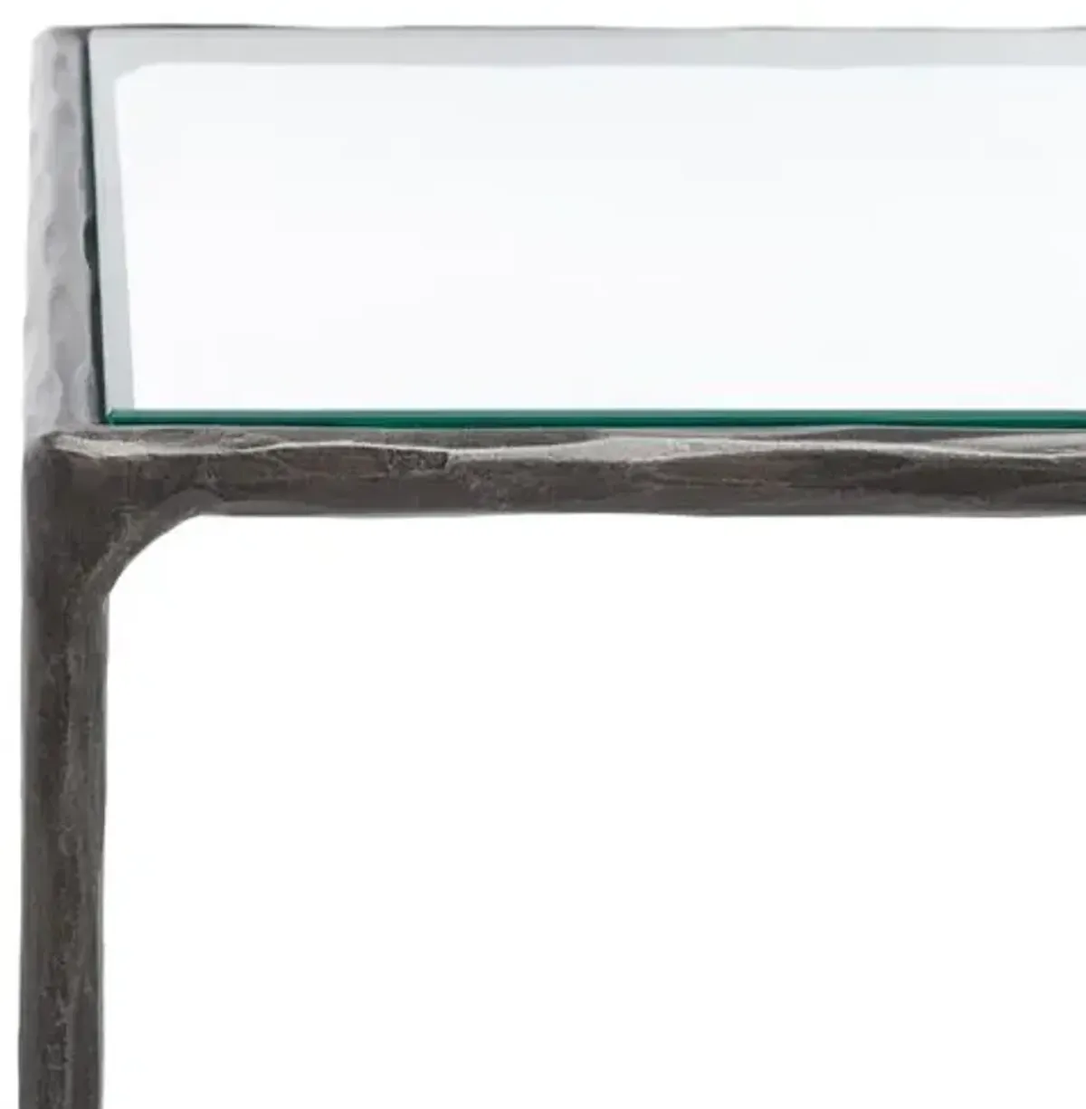 Gracelyn Metal Square End Table - Black