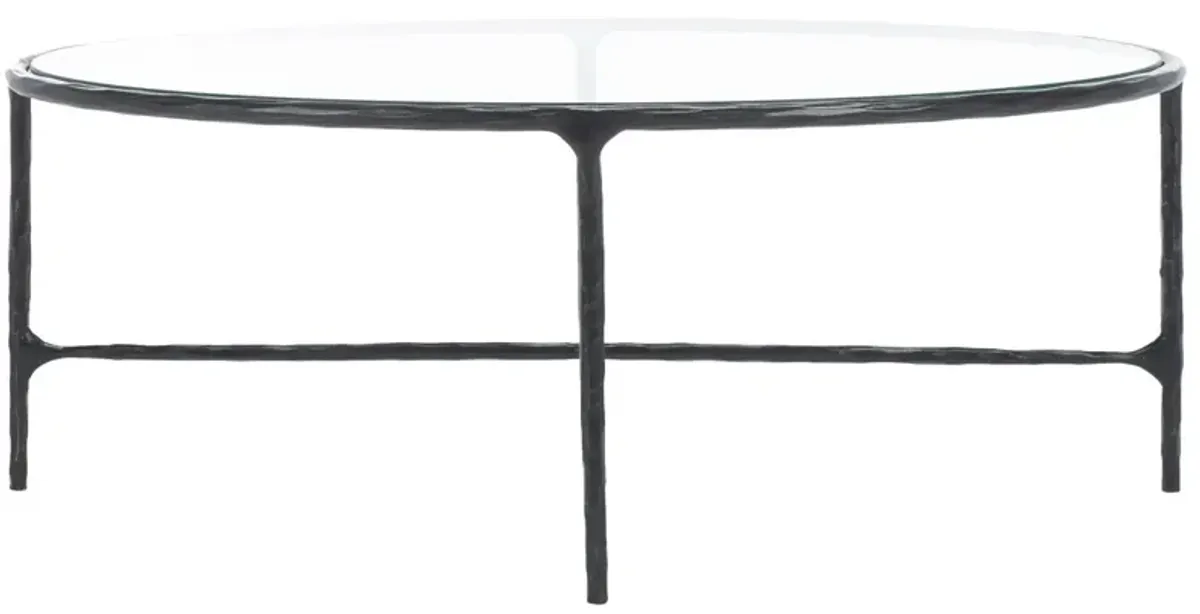 Gracelyn Oval Metal Coffee Table