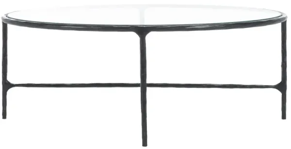 Gracelyn Oval Metal Coffee Table