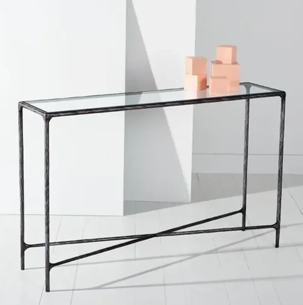 Gracelyn Rectangle Console Table - Black