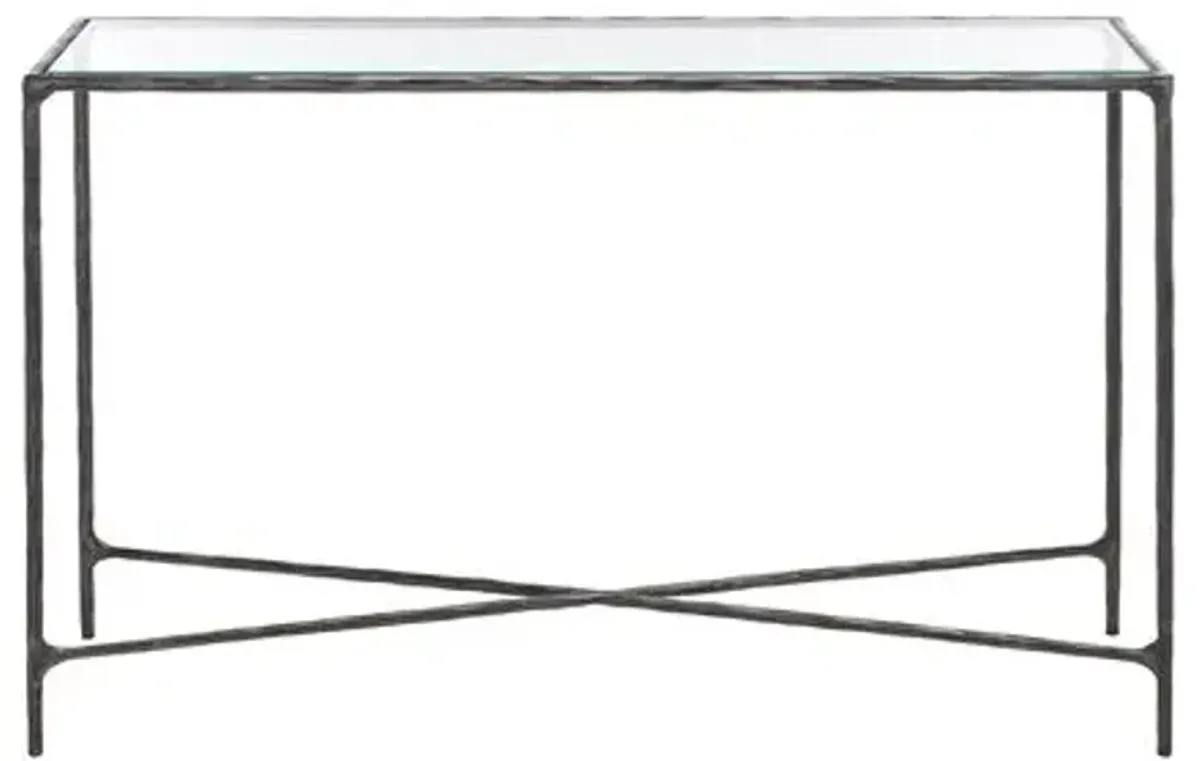 Gracelyn Rectangle Console Table - Black