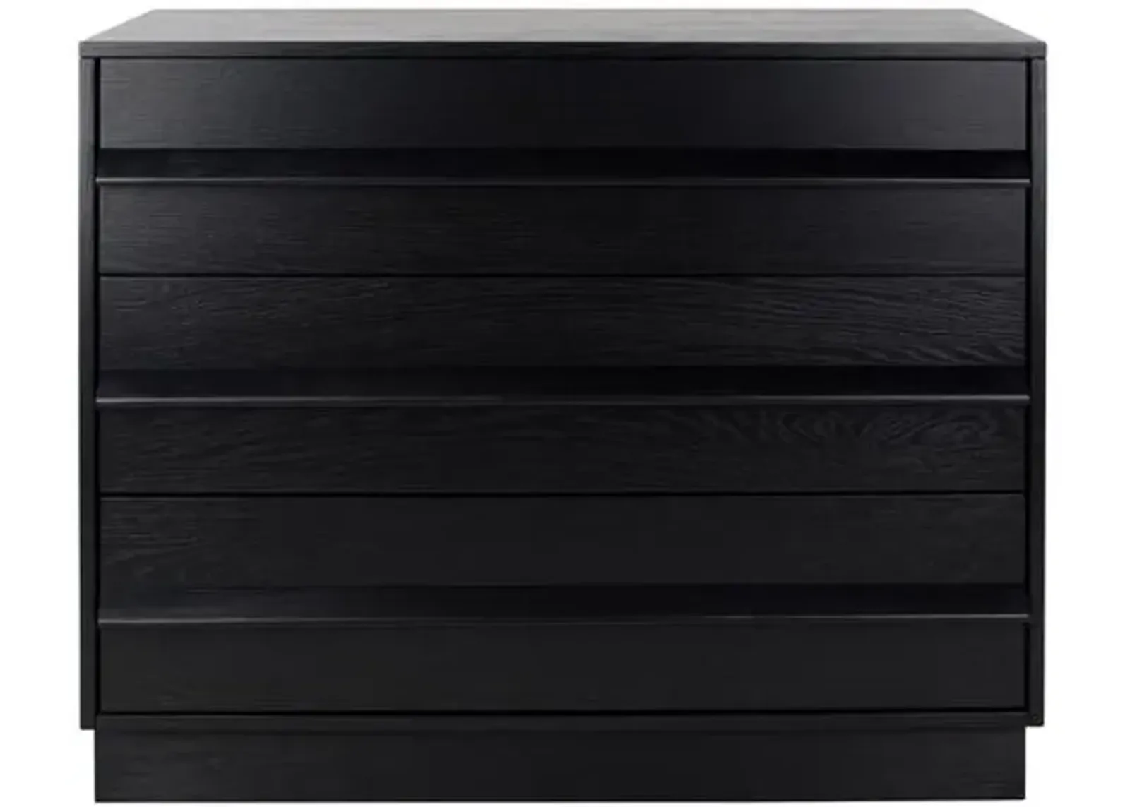 Kaiah 3 Drawer Wood Chest - Black