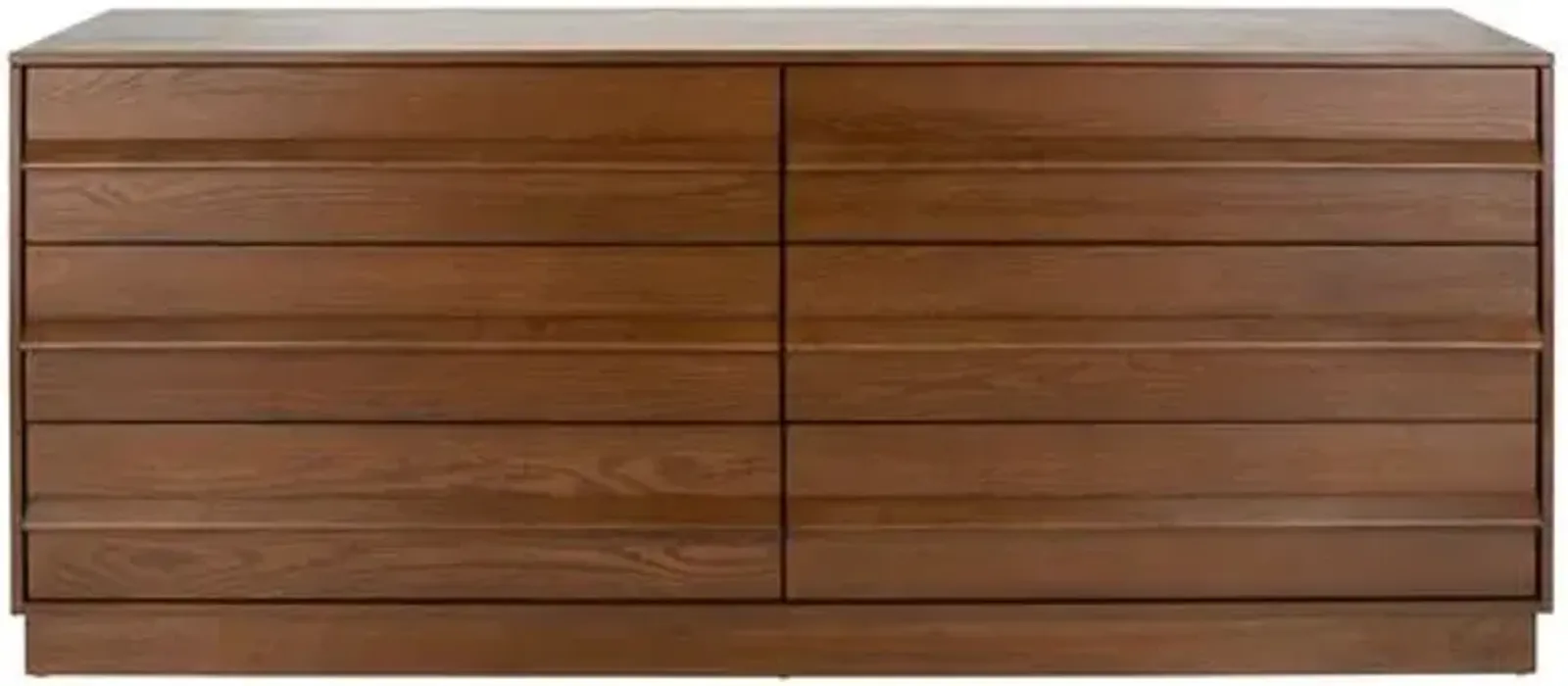 Kaiah 6-Drawer Wood Dresser - Brown