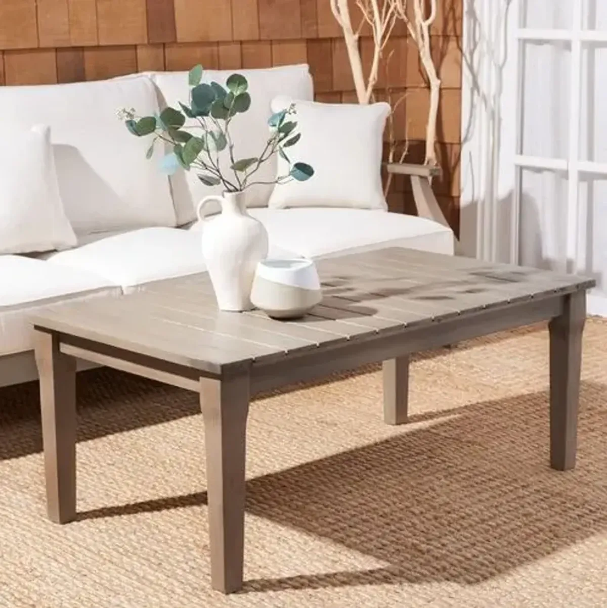 Kairo Patio Coffee Table - Gray