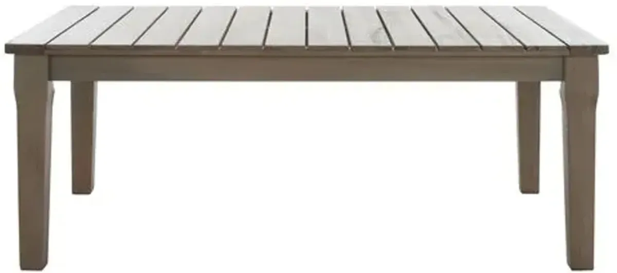 Kairo Patio Coffee Table - Gray