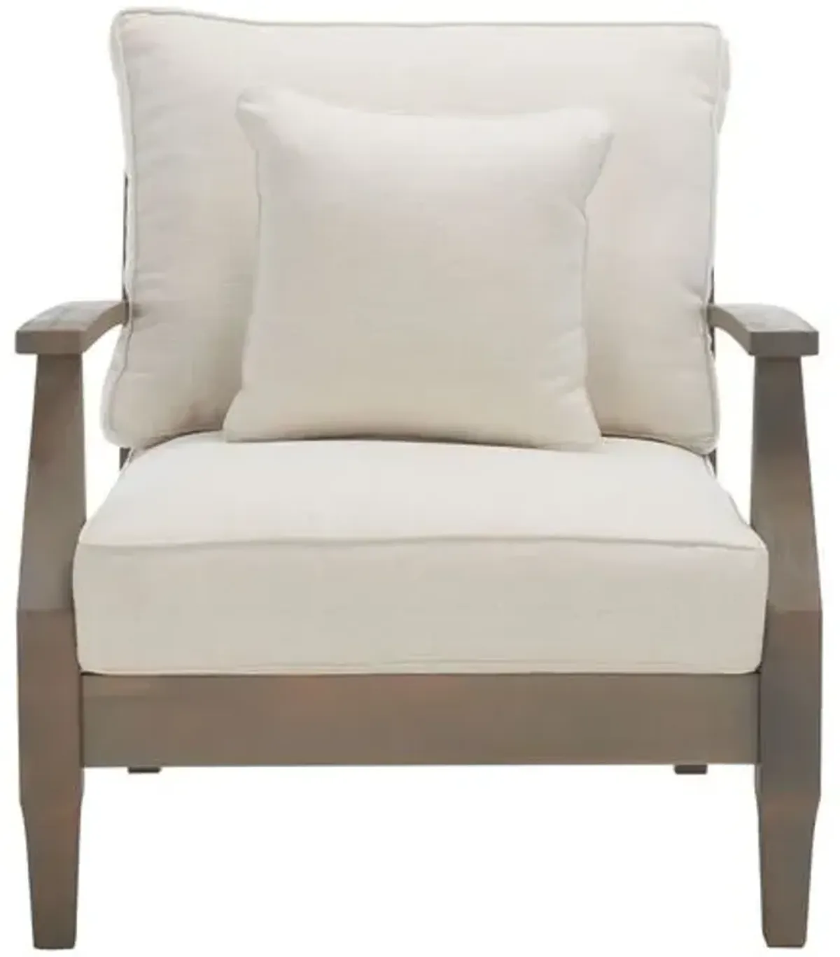 Kairo Wood Patio Armchair - Beige