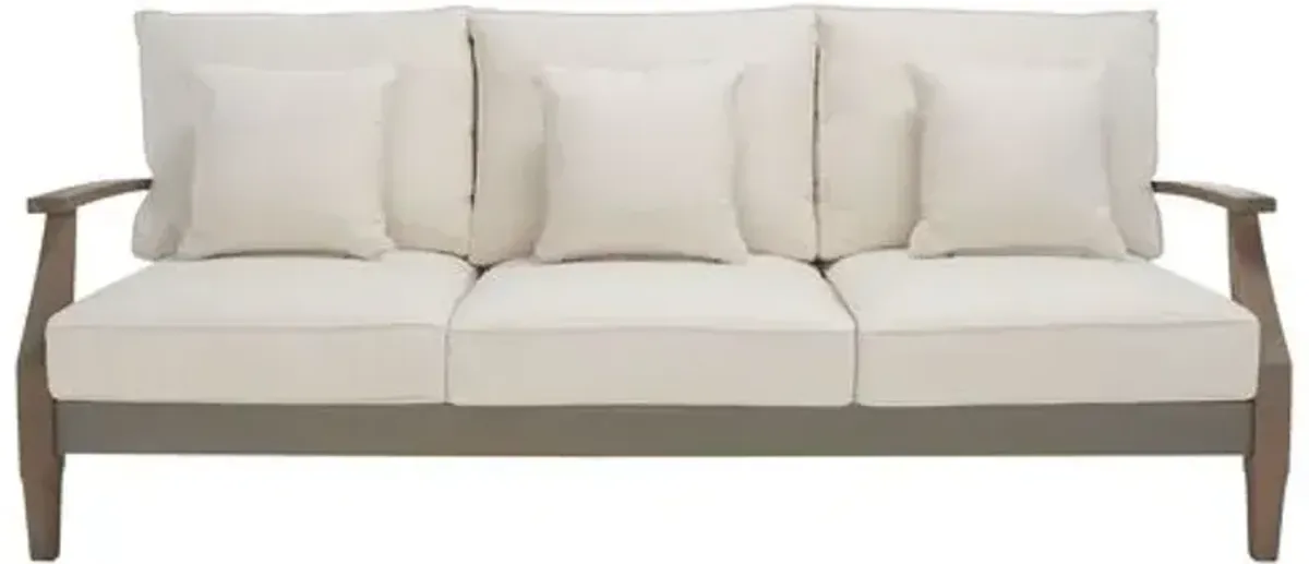 Kairo Wood Patio Sofa