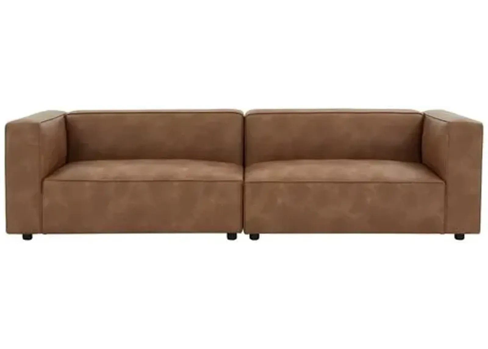 Nixie Modern Sofa - Brown