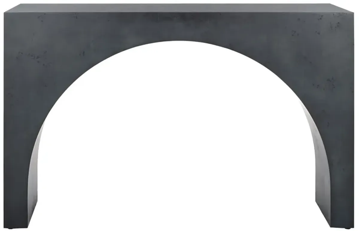 Quinlee Burled Mappa Console